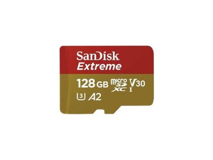 SanDisk Extreme microSDXC 128GB 190MB/s + adaptér