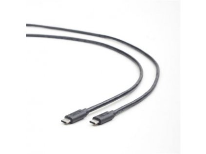 GEMBIRD CABLEXPERT Kabel USB 3.1 Type-C na Type-C kabel (CM/CM), 1m, datový, černý