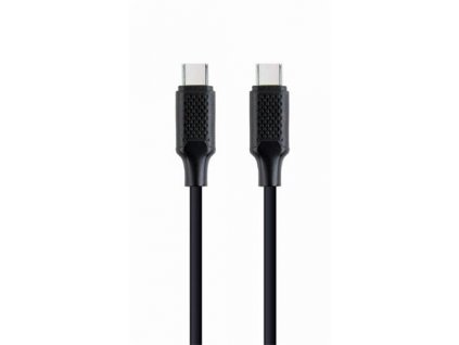 GEMBIRD CABLEXPERT Kabel USB PD (Power Delivery), 100W, Type-C na Type-C kabel (CM/CM), 1,5m, datový a napájecí, černý