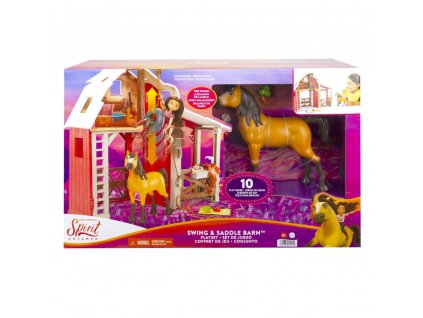 Hrací set Mattel Spirit stáj