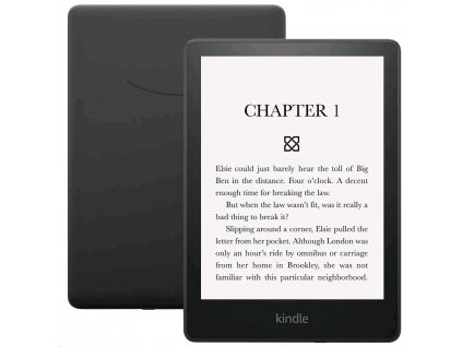 E-book AMAZON KINDLE PAPERWHITE 5 2021, SIGNATURE EDITION, 6,8'' 32GB, QI nabíjení, BLACK, bez reklam