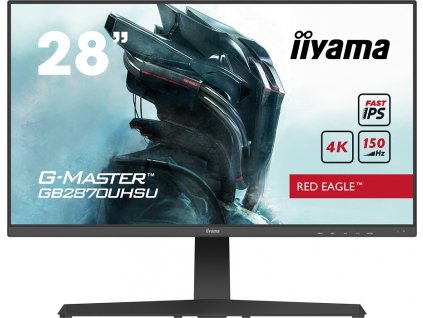 iiyama G-Master/GB2870UHSU-B1/28''/IPS/4K UHD/150Hz/1ms/Black/3R