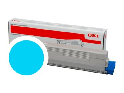 OKI cyan toner do C824/C834/C844 (5 000 stran)