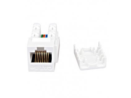 Schrack Keystone RJ45 AMPARO Cat.6 SFA bílý HVSMRJ6UWS