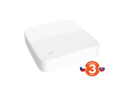 Tenda N6P-4H - PoE kamerový 4K NVR rekordér, 4 kanály, H.265+, OnViF, zvuk, web. rozhraní, CZ app