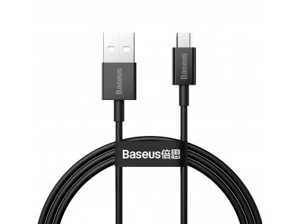 Baseus CAMYS-01 Superior Fast Charging Datový Kabel MicroUSB 2A 1m Black
