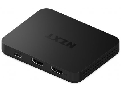 NZXT externí záznamová karta Signal HD60 /externí/ 1080p při 60fps/ 2x HDMI/ 1x USB 3.0 typ C/ UVC/ černá