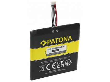 PATONA baterie pro herní konzoli Nintendo Switch HAC-003 4300mAh Li-Pol 3,7V