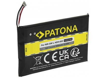 PATONA baterie pro herní konzoli Nintendo Switch Lite HDH-003 3500mAh Li-Pol 3,8V