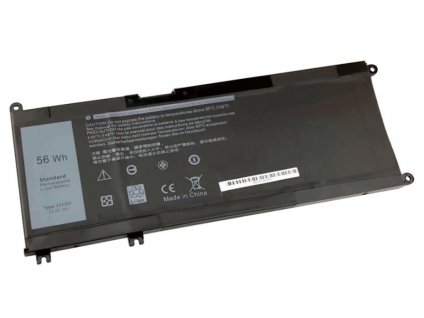 TRX baterie DELL/ 15.2V/ 56 Wh/ Li-Pol/pro Inspiron 7353,7577,7588,7773,7778,7779,7786,Latitude 3380,3480,3490,3580,3580