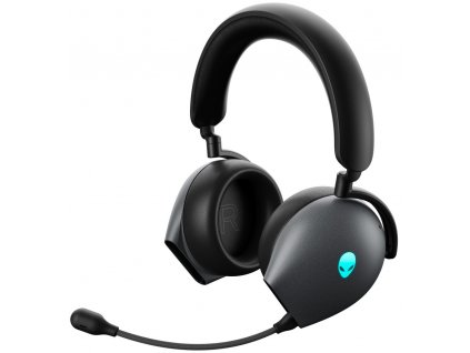 DELL AW920H/ Alienware Tri-Mode Wireless Gaming Headset/ bezdrátová sluchátka s mikrofonem/ černé