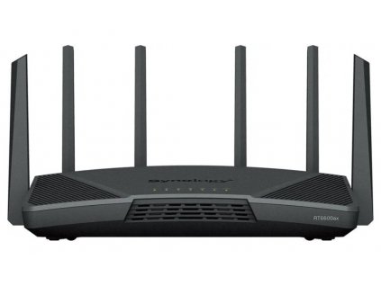 Synology RT6600ax Router 2,4GHz/ 5GHz 802.11a/b/g/n/ac/ax / 1x USB 3.2GEN1/ 1x 2,5GbE WAN/ LAN, 1x1GbE WAN, 3x1GbE LAN