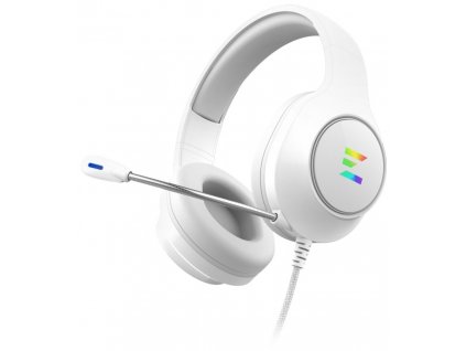 Zalman headset ZM-HPS310 RGB / herní / náhlavní / drátový / 7.1 / USB / bílý