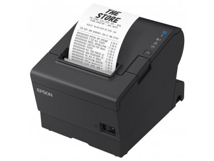 EPSON TM-T88VII/ Pokladní tiskárna/ USB+serial+Ethernet/ Černá/ Včetně zdroje