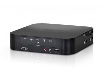 ATEN 4-Port USB 3.0 4K DisplayPort Dual Display KVMP Switch