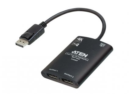 ATEN VS92DP 2-Port True 4K DisplayPort MST Hub