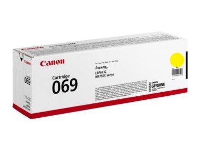 Canon Cartridge 069/Yellow/1900str.