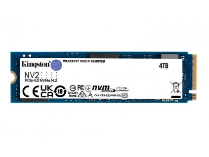Kingston Flash SSD 1000G NV2 M.2 2280 PCIe 4.0 NVMe SSD