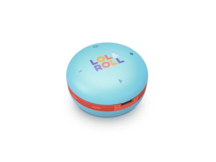 Energy Sistem Lol&Roll Pop Kids Speaker Blue, Přenosný Bluetooth repráček s výkonem 5 W a funkcí omezení výkonu