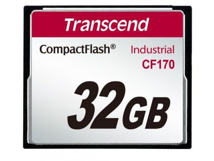 Transcend 32GB INDUSTRIAL CF CARD CF170 paměťová karta (MLC)