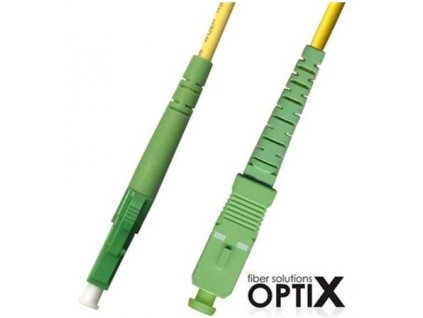 OPTIX LC/APC-LC/APC patch cord 09/125 2m duplex G657A 1,8mm