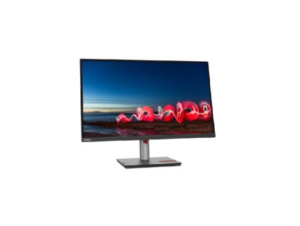 Lenovo LCD T27h-30 27'' IPS/2560x1440/6ms/HDMI/DP/USB-C/4xUSB-C/RJ45/Výškově nastavitelný/Pivot/Vesa/černá