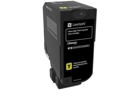 Lexmark CX725 Yellow High Yield Corporate Toner Cartridge - 16 000 stran