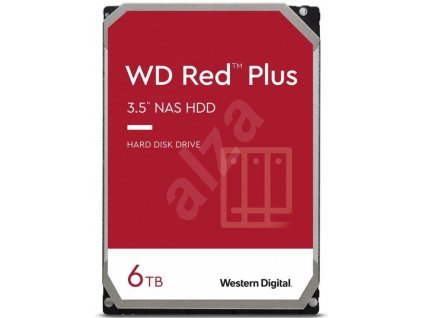 WD RED PLUS NAS WD60EFPX 6TB SATAIII/600 256MB cache CMR