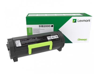 Lexmark MS/MX3/4/5/61x Black Toner Cartridge Return - 2 500 stran