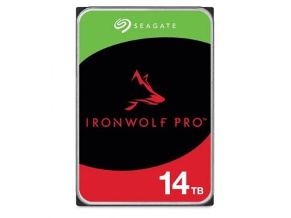 Seagate IronWolf PRO, NAS HDD, 14TB, 3.5", SATAIII, 256MB cache, 7.200RPM