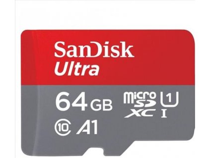 SanDisk Ultra/micro SDHC/64GB/140MBps/UHS-I U1 / Class 10/+ Adaptér