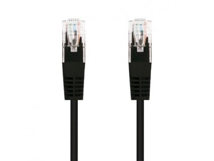 C-TECH Kabel patchcord Cat5e, UTP, černý, 5m
