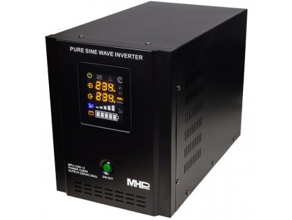 MHPower záložní zdroj MPU-1200-12, UPS, 1200W, čistý sinus, 12V