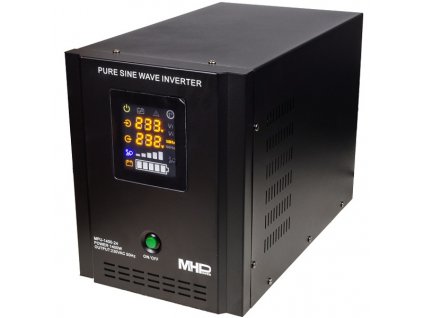 MHPower záložní zdroj MPU-1400-24, UPS, 1400W, čistý sinus, 24V
