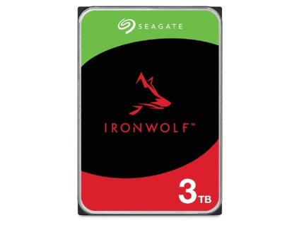 Seagate IronWolf, NAS HDD, 3TB, 3.5", SATAIII, 256MB cache, 5.400RPM