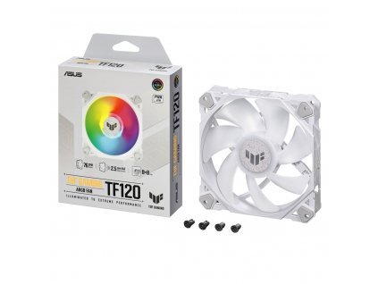 Asus TUF Gaming TF120 -ventilátor 120mm ARGB white