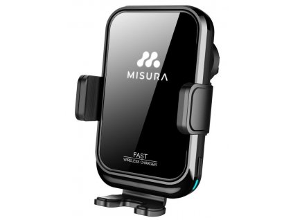 MISURA držák mobilu do auta s bezdrátovým nabíjením MA04 černý