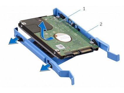 DELL rámeček pro SATA HDD do PC OptiPlex/ Vostro/ pro 2.5" disk nebo SSD