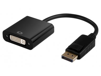 XtendLan Adaptér DisplayPort (M) na DVI (F), 15cm, černý