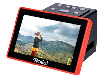 ROLLEI skener DF-S 1300 SE/ Diapozitivy a Negativy/ 13Mpx/ 4300dpi/ 5"TFT-LCD/ SDHC/ USB-C