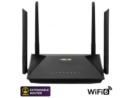 ASUS RT-AX53U (AX1800) WiFi 6 Extendable Router, 4G/5G Router replacement, AiMesh