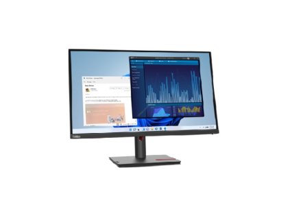 Lenovo LCD T27p-30 27'' IPS/3840x2160/6ms/HDMI/DP/USB-C/Výškově nastavitelný/Pivot/Vesa/černý