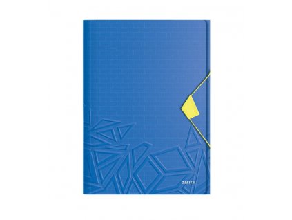 LEITZ Tříchlopňové desky UrbanChic PP, A4, modrá