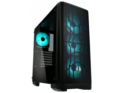 BitFenix skříň Nova Mesh TG / ATX / 4x120mm / USB 3.0 / RGB / tvrzené sklo / černá