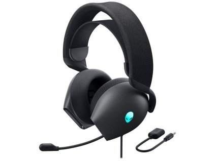 DELL náhlavní souprava AW520H/ Wired gaming Headset/ sluchátka + mikrofon/ černá