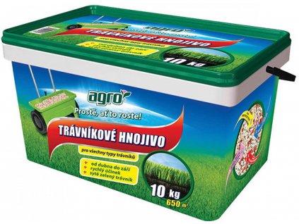 Hnojivo Agro Trávníkové plastový kbelík 10kg