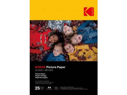 Fotopapír Kodak Photo High Gloss (180g/m2) A4 25 listů