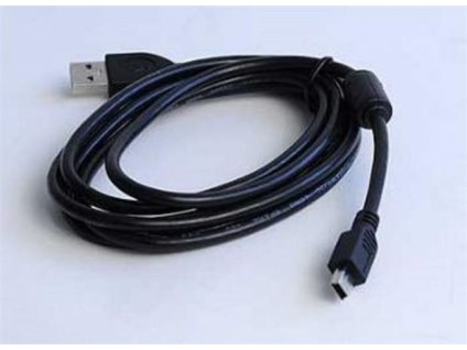 Kabel GEMBIRD C-TECH USB A-MINI 5PM 2.0 1,8m HQ s ferritovým jádrem