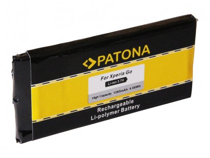 PATONA baterie pro mobilní telefon Sony Ericsson AGPB009A003 1265mAh 3,7V Li-Pol