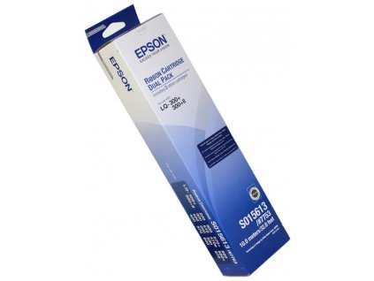 EPSON Black Ribbon Cartridge/ C13S015613/ LQ-300/+/+II/570/+/580/8xx,/ Dualpack